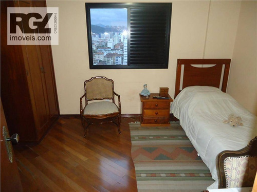 Imagem 9 de 19 de Cobertura Com 3 Dormitórios À Venda, 215 M² Por R$ 1.100.000,00 - Pompéia - Santos/sp - Co0132