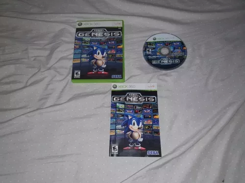 Jogo Xbox 360 Sonic Ultimate Genesis Collection Fisica