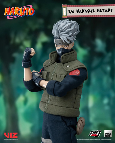 Boneco Kakashi Threezero Naturo Uzumaki Action Figure Itachi