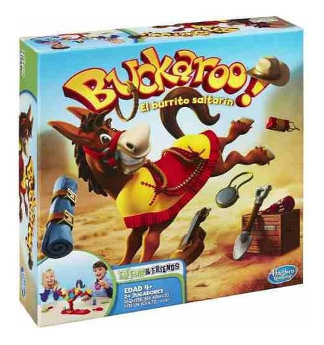 Juego Buckaroo El Burrito Saltarin - Hasbro