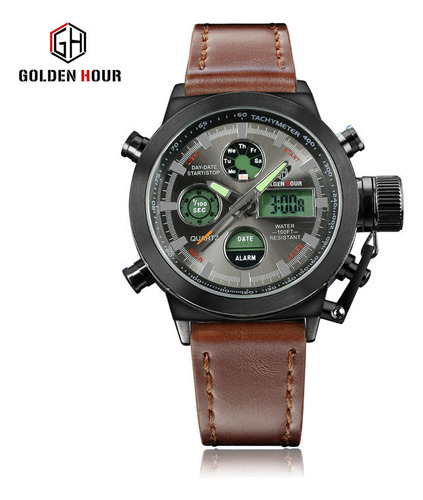 Reloj Electrónico Para Exteriores Goldenhour Fashion Para Ho