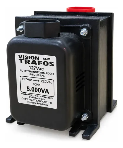 Vision Trafos Transformador 5000va até 2000watts Vision Trafos Conver