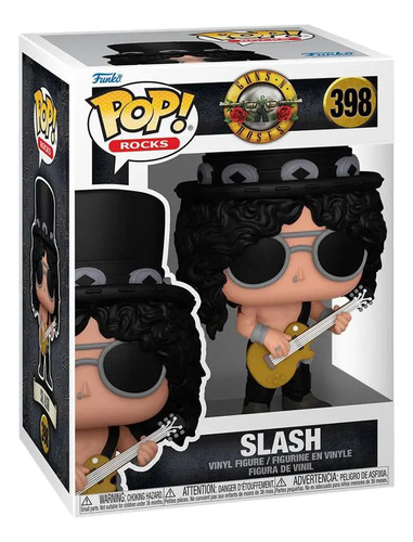 Slash 398 Guns N Roses 1990 Funko Pop Rocks Original
