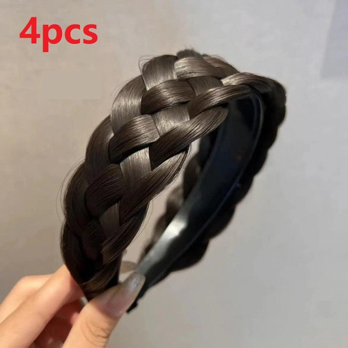 Cintas Para El Pelo Más Anchas, Diademas Trenzadas Hechas A