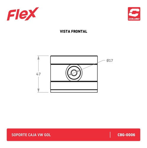 Imagen 3 de 7 de Soporte Caja Vw Gol Elast Motor Ap Faster Cuotas