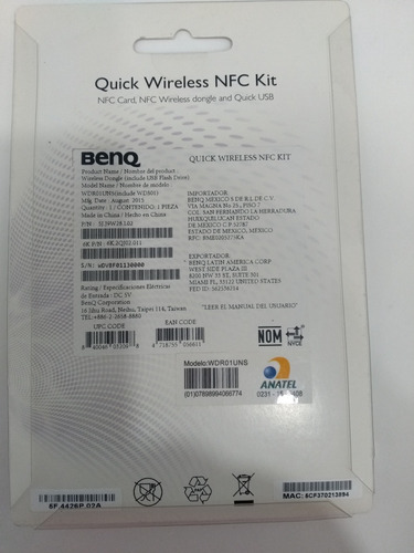 Imagen 3 de 3 de Quick Wireless Nfc Kit, Has Tu Video Proyector Inalámbrico