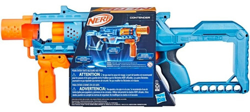 Nerf Elite 2.0 Contender 6 Balas Dardos Pistola Lanzadardos