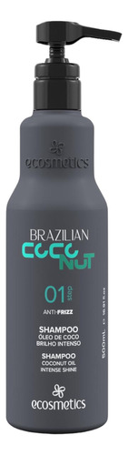 Shampoo Óleo De Coco Brazilian Coconut 500 Ml Ecosmetics