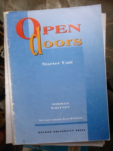 Open Doors - Starter Unit - Norman Whitney - Oxford - 1997