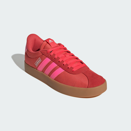 Zapatillas Adidas Casual Vl Court 3.0 Mujer Rojo Js2056