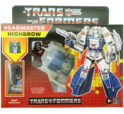Transformers Retro Autobot Headmaster Highbrow Xort