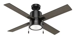 Ventilador Hunter Beck 52 Negro Mate Uso Interior