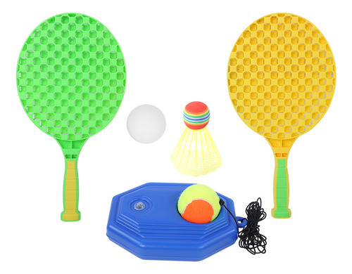 Set De Entrenamiento De Tenis 6 En 1: Raqueta De Entretenimi