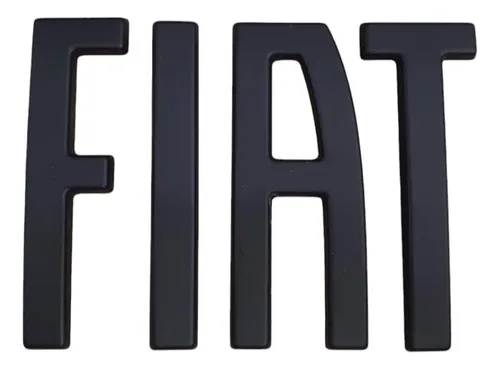 Sigla Fiat Delantera Argo Cronos Negra Fiat 100267423