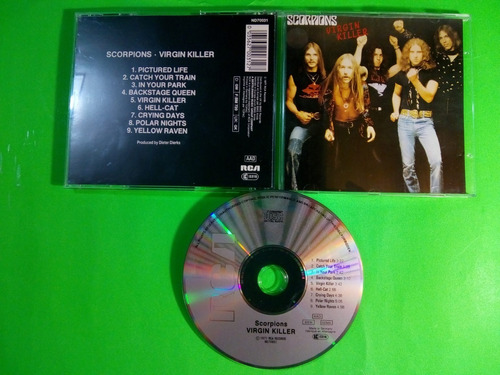 Scorpions - Virgin Killer (cd Álbum, 1988, Alemania)
