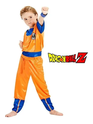 Disfraz Goku Dragon Ball Z Cosplay Niños Licencia Original Disfraz Goku Dragon Ball Z Cosplay Niños Licencia Original
