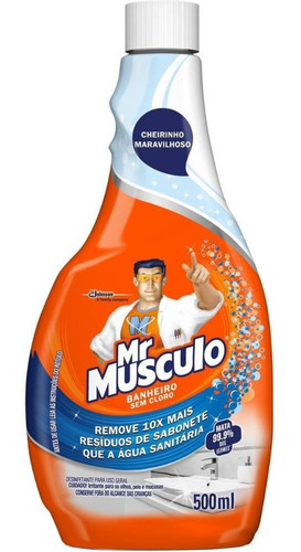 Refil Desinfetante Mr Músculo Uso Geral 500ml