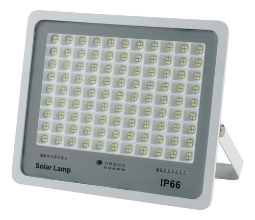 Reflector Con Panel Solar 100w Ip66 6500k + C/remoto Bilight