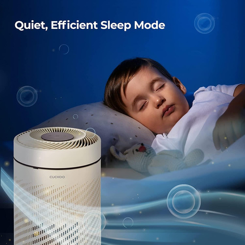 Purificador De Aire Cuckoo Con Filtro H13 True Hepa Y Cal...