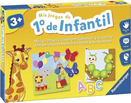 Juego Mis Juegos 1 De Infantil Ravensburger