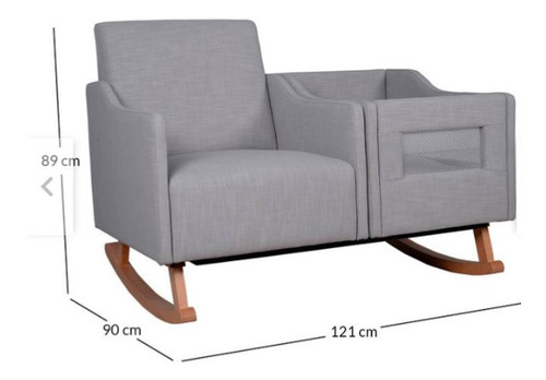 Sillon Sofa Mecedora Con Cuna Bebe Envio A Provincia