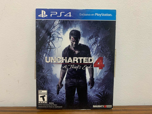 Uncharted 4 Ps4 Físico Usado En Sobre