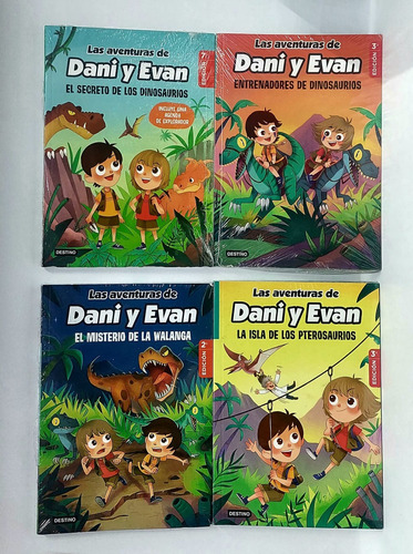 Las Aventuras De Dani Y Evan 1,2,3 Y 4 (nuevos Y Originales 