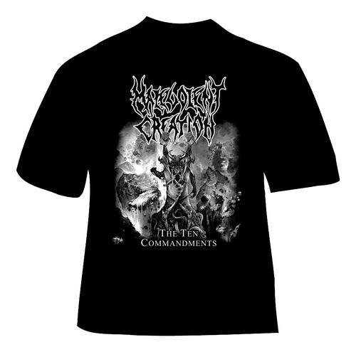 Polera Malevolent Creation - Ver 06 - The Ten Commandments