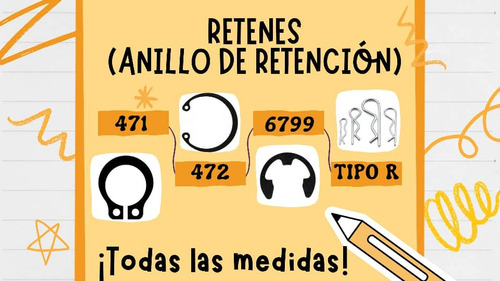 Retenes Internos Y Externos Al Mayor