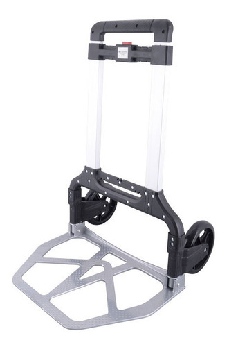 Imagen 3 de 10 de Carro Zorra Carrito Plegable Reforzado Hasta 125 Kg Aluminio