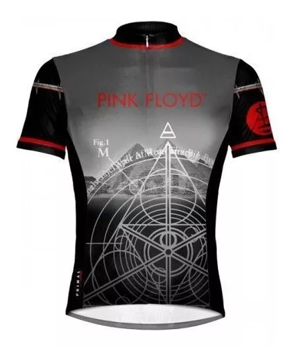 Camisa Ciclista Masculina Primal Wear - Pink Floyd Giza Md