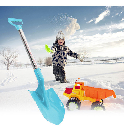 Pbf Pá De Neve Infantil Com Cabo De Aço Inoxidável