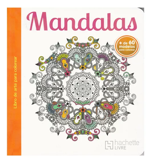 Mandalas Libro De Arte Para Colorear Antiestrés/ Original