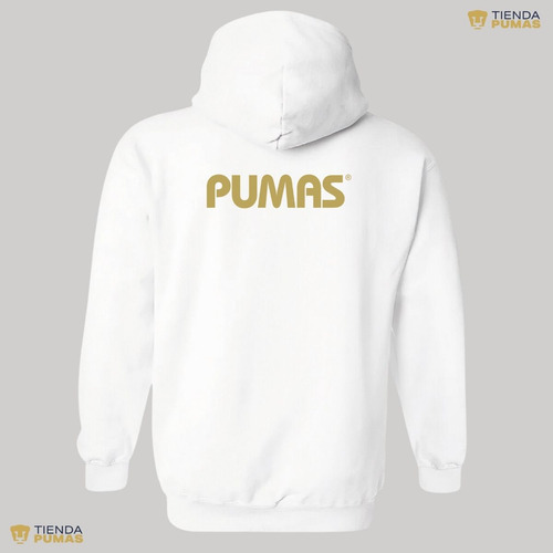 Sudadera Pumas Unam Deportiva Hombre Hoodie Logo Doradovinil