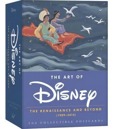 The Art Of Disney Postcards : The Renaissance And Beyond (1989-2014) 100 Collectible Postcards, De Disney Licensed Publishing. Editorial Chronicle Books En Inglés