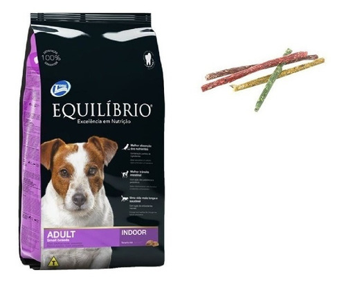 Equilibrio Adulto Raza Pequeña 7,5k+comedero+snacks+envio