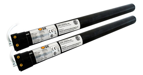 Combo X2 Motor Tubular Tube Cortina/persiana 95kg Para Tecla