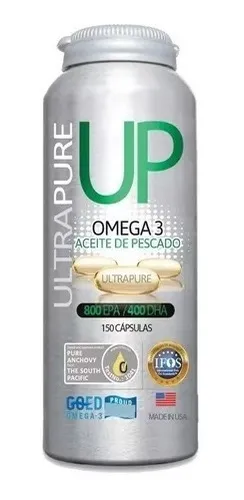 comprar Omega 3 Up Ultrapure 150 Cápsulas Colesterol Aceite Pescado