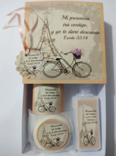 Set Souvenirs Frases Bíblicas Caja X 10