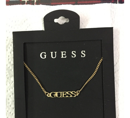 Cadena Guess Con Logo. Precio X Unidad. Original. Usa.