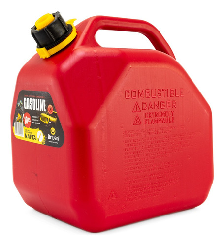 Imagen 1 de 10 de Bidón Para Combustible Con Surtidor Nafta Gasoil 10l Driven
