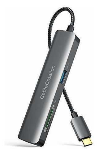 Usb C Hub Usb C Hub Adaptador Multipuerto 5 En 1 Thunde...