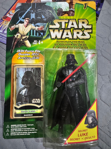 Figura Darth Vader Dagobah Power Of The Jedi Hasbro (Usado)