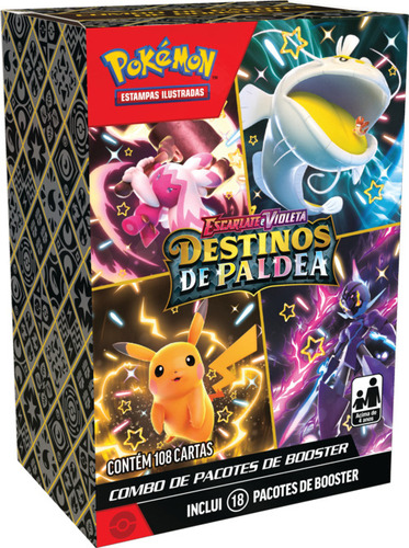 Pokemon Tcg Paldean Fates Bundle Idioma Español