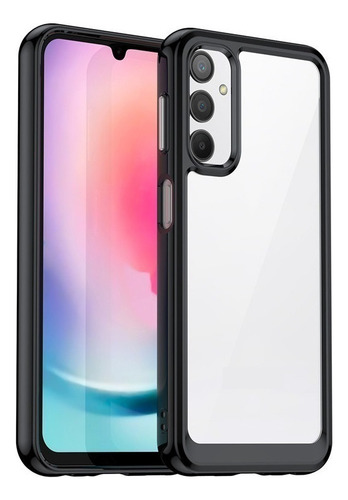 Funda For Samsung A23 A24 A33 A34 Silicona Transparente