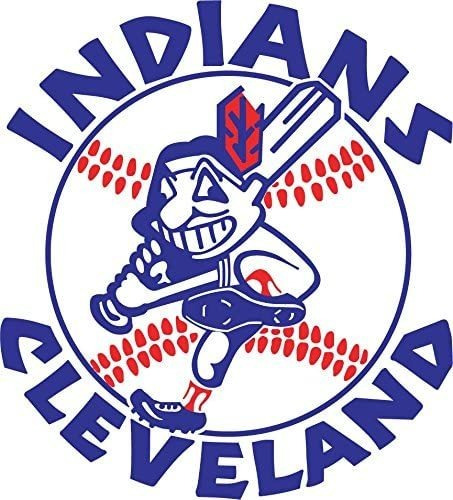   Cleveland Indians Mlb Baseball Decor Vinyl Print Stic...