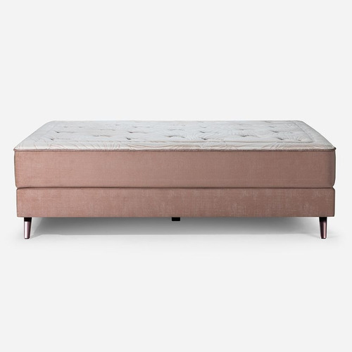 Box Spring Rosen Somnus Super King 200 X 200 Cm Rose