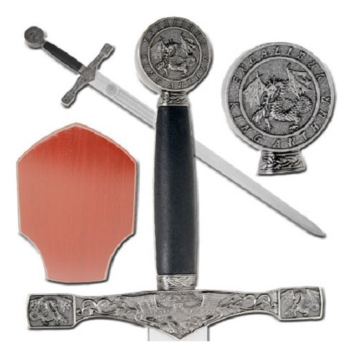 Excalibur Espada Medieval Acabado Espejo 123 Cm Disponibilidad