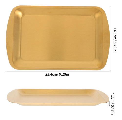 Bandeja De Acero Inoxidable Para Barbacoa: Comida Rectangula
