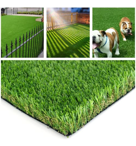 Petgrow  Alfombra De Csped Artificial Realista Personalizabl